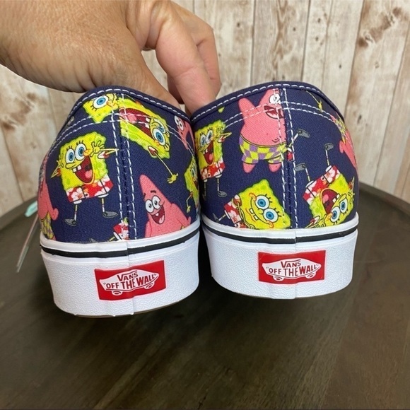 Vans x SpongeBob Comfycush Authentic Alohabob Limited Edition Shoe Size 11.5 Men - Picture 7 of 13